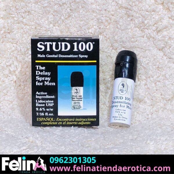 Stud 100 Spray Retardante - Felina Sex Shop Tienda Erotica Ecuador